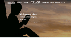 Desktop Screenshot of forlaget.com